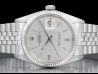 Rolex Datejust 36 Argento Linen Jubilee Heavenly Horses Dial 1601 